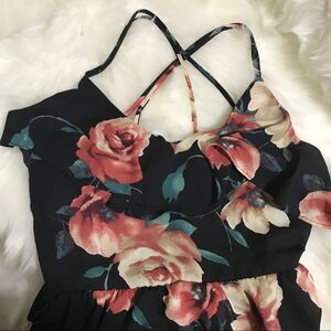 NWT XS rose dress